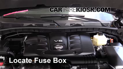 Replace a Fuse 2017 Nissan Armada SV 5.6L V8